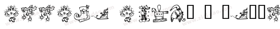 Doodle Dings 2 Retro Flowers字体转换